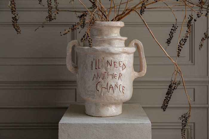 “ANOTHER CHANCE” vase